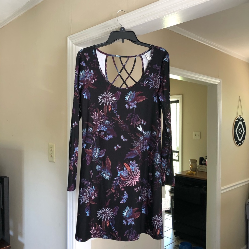 Never worn floral cocktail dress